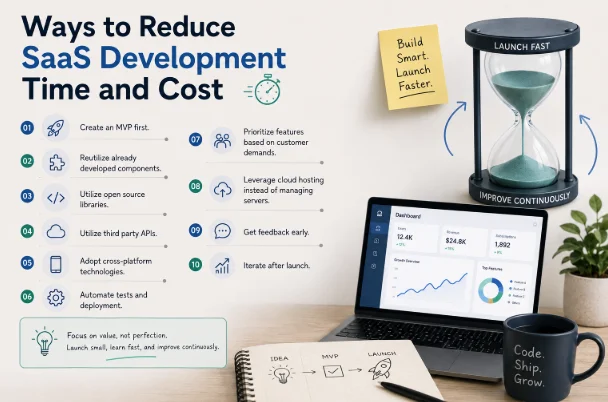 Ways to Reduce SaaS Development Time and Cost