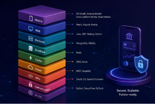 What Technology Stack Is Used to Build a Fintech App