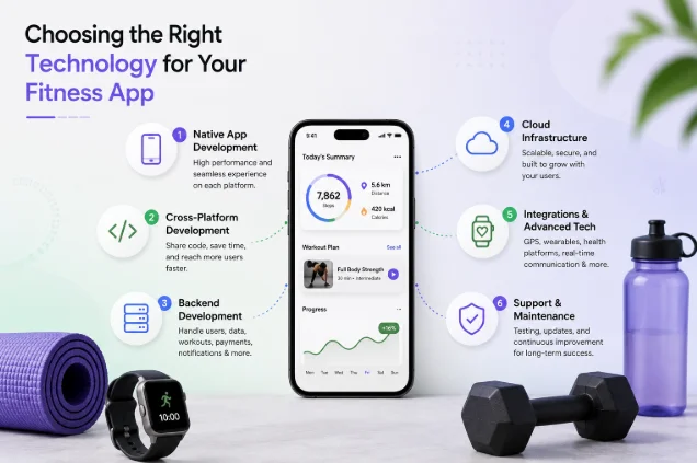 Choosing the Right Technology for Fitness App Development