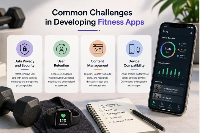 Common Challenges in Developing Fitness Apps