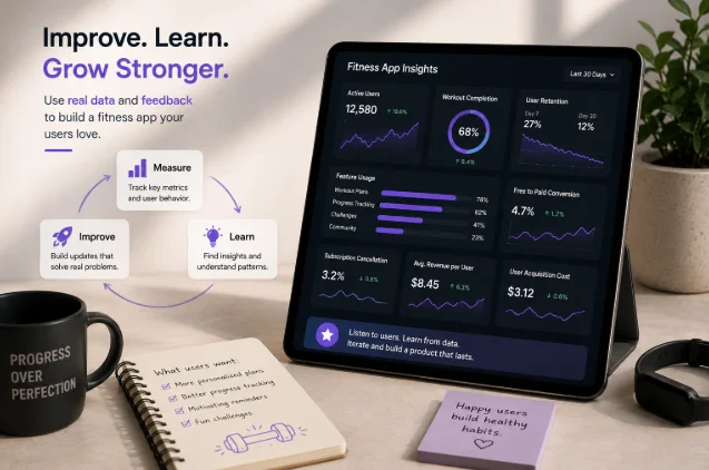 How to Improve a Fitness App After Launch